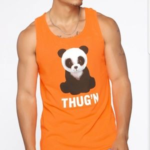 Fashion nova Thug'n tank top (New in bag)